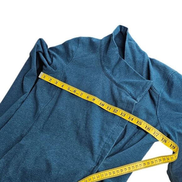 Lululemon Coast Wrap, Long Sleeve, Stretch Sweater Size 6 - Picture 5 of 7